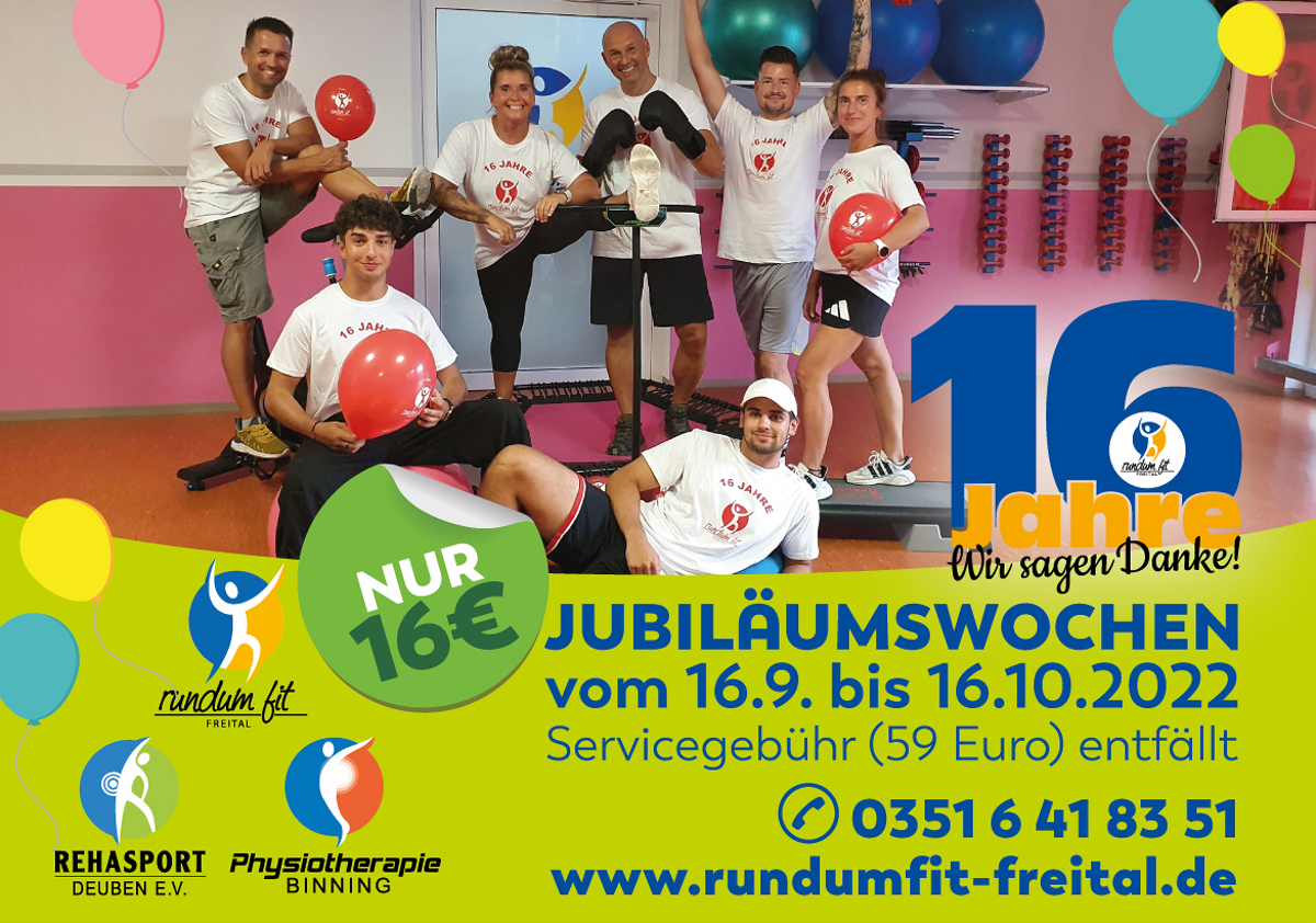 Rundum fit ? Fitness und Rehasport Freital