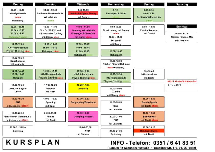 Kursplan