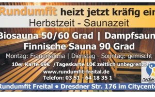 Sauna Angebot