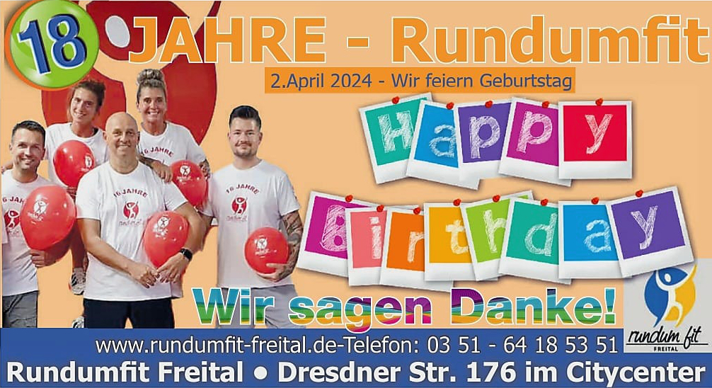 18 Jahre RundumFit