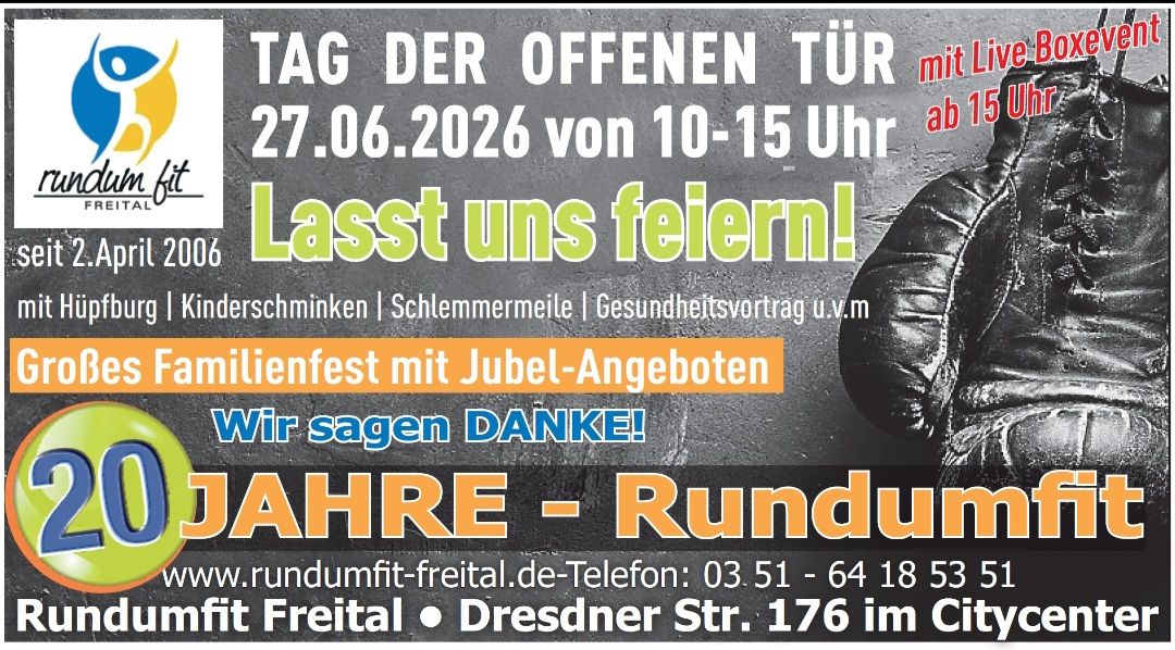 20 Jahre Banner