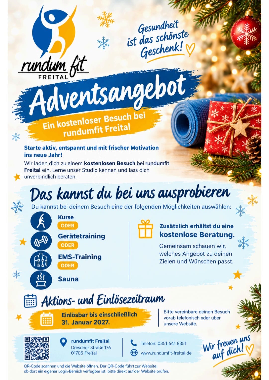 Adventsangebot